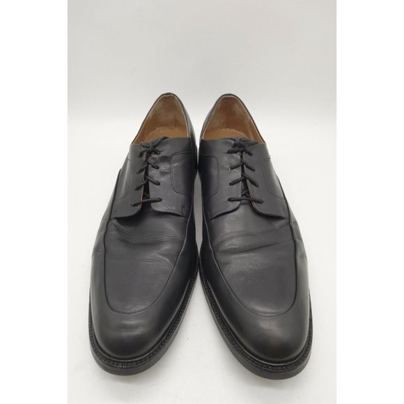 Cole Haan Grand OS Black Leather Lace Up Dress Oxfords Shoes Men\'s 14 M